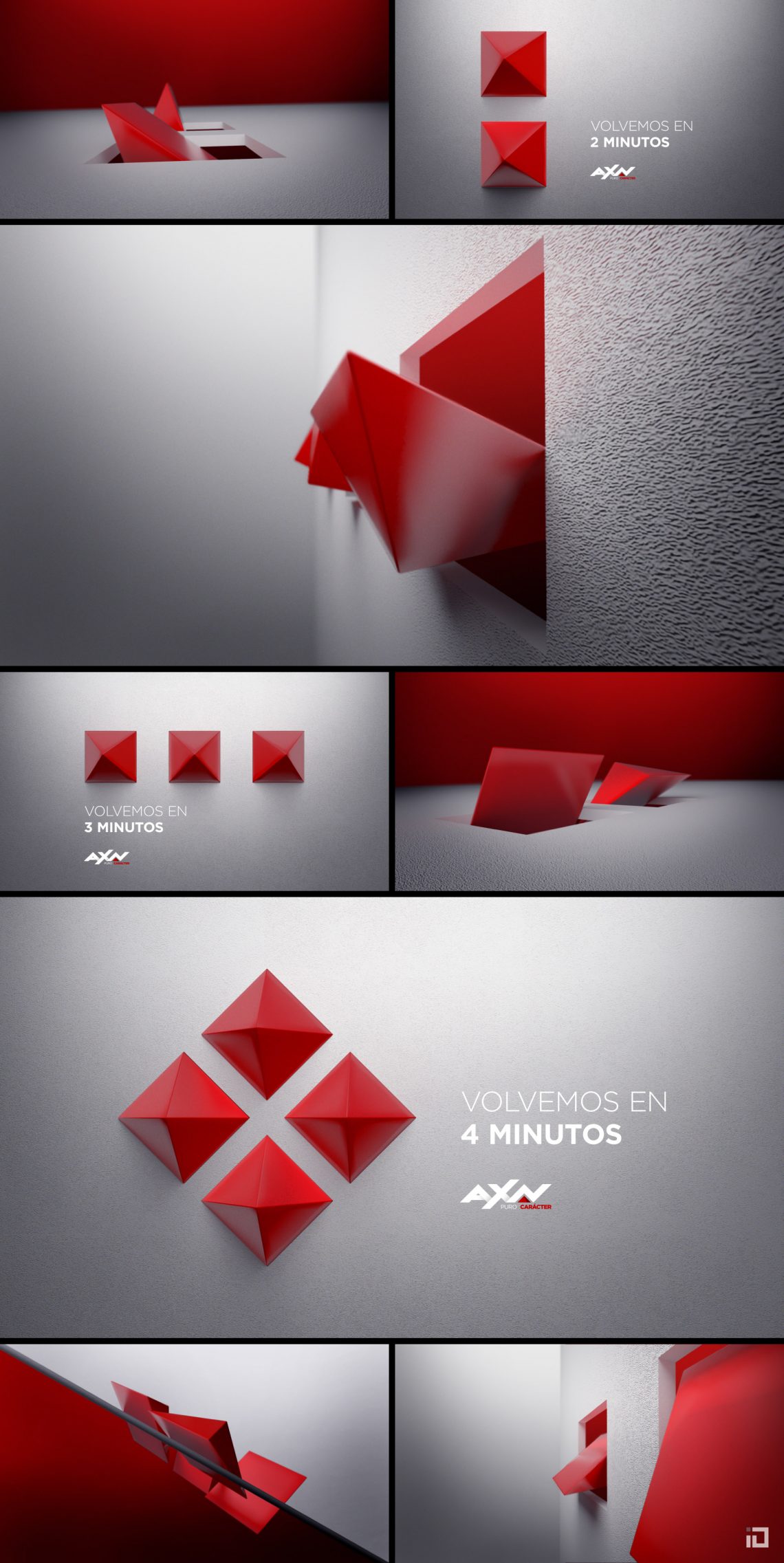 AXN Graphics Package - Binalogue - Direction, design & motion graphics