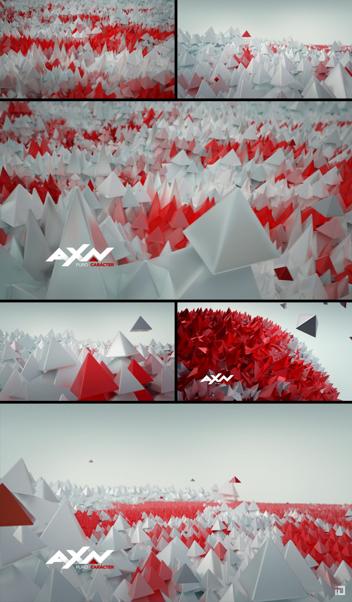 AXN Graphics Package - Binalogue - Direction, design & motion graphics