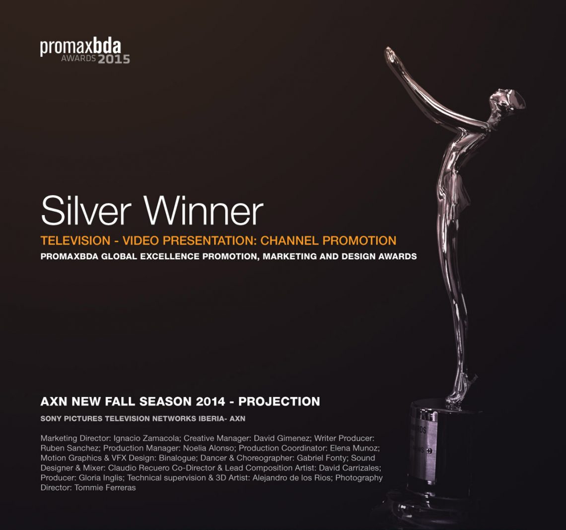 AXN Promo 2014-15 - Binalogue - Live action & video mapping