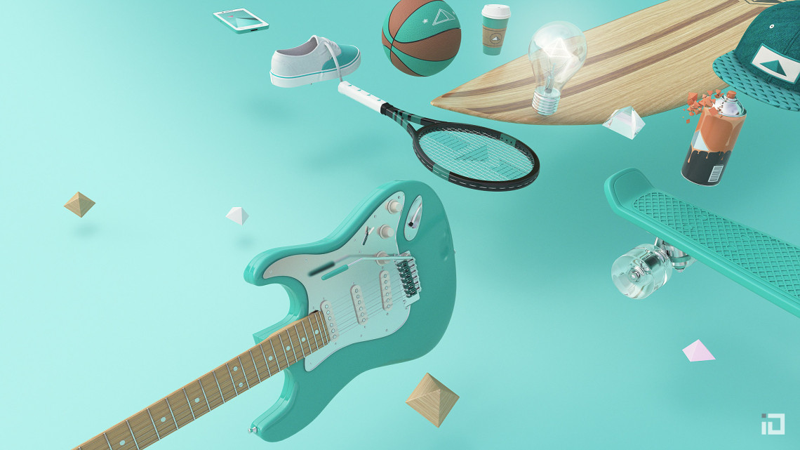 AXN Spin Idents - Binalogue - Direction & Motion design - Broadcast