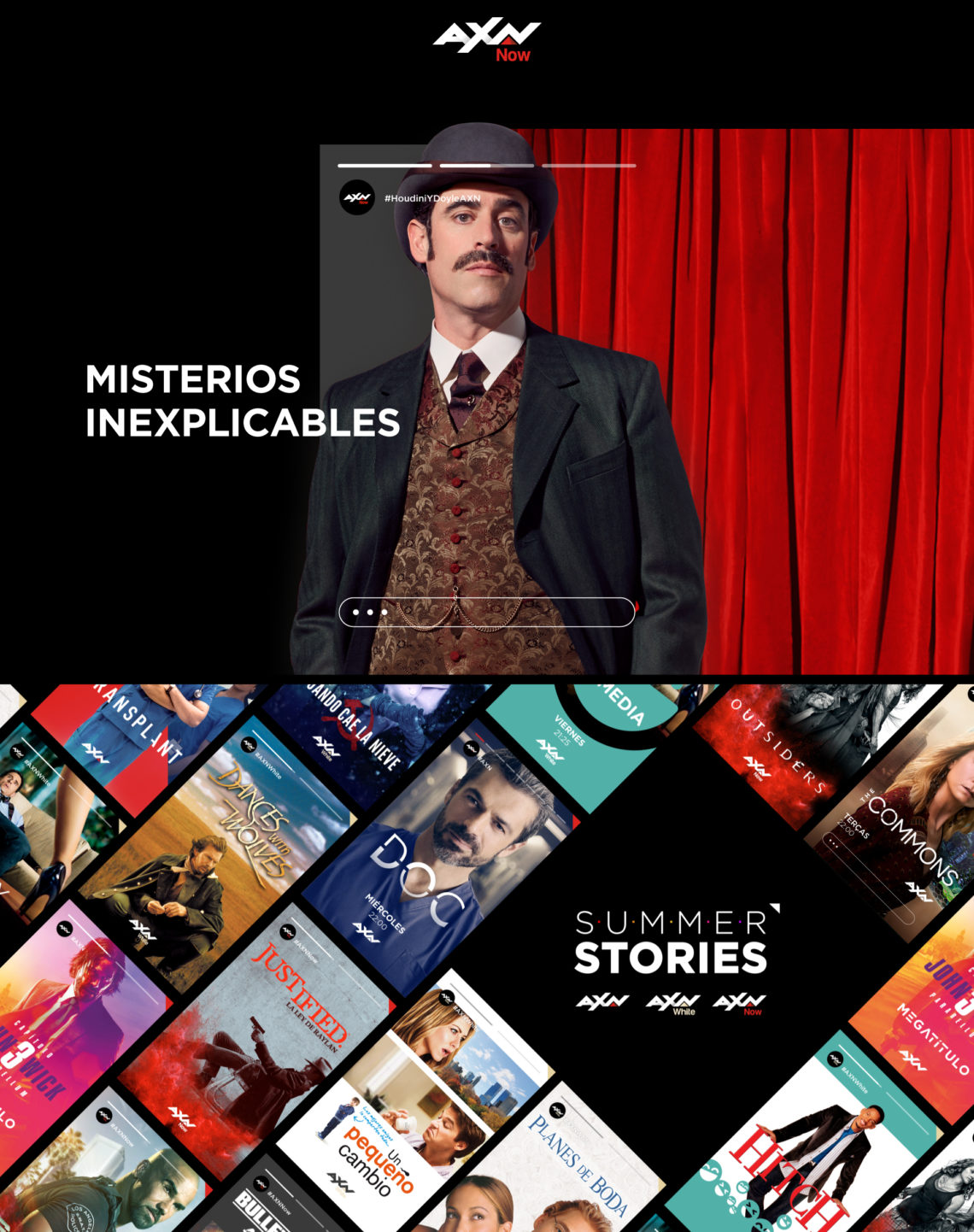 AXN Summer Stories - Spain & Portugal - Binalogue - Direction, design & motion graphics