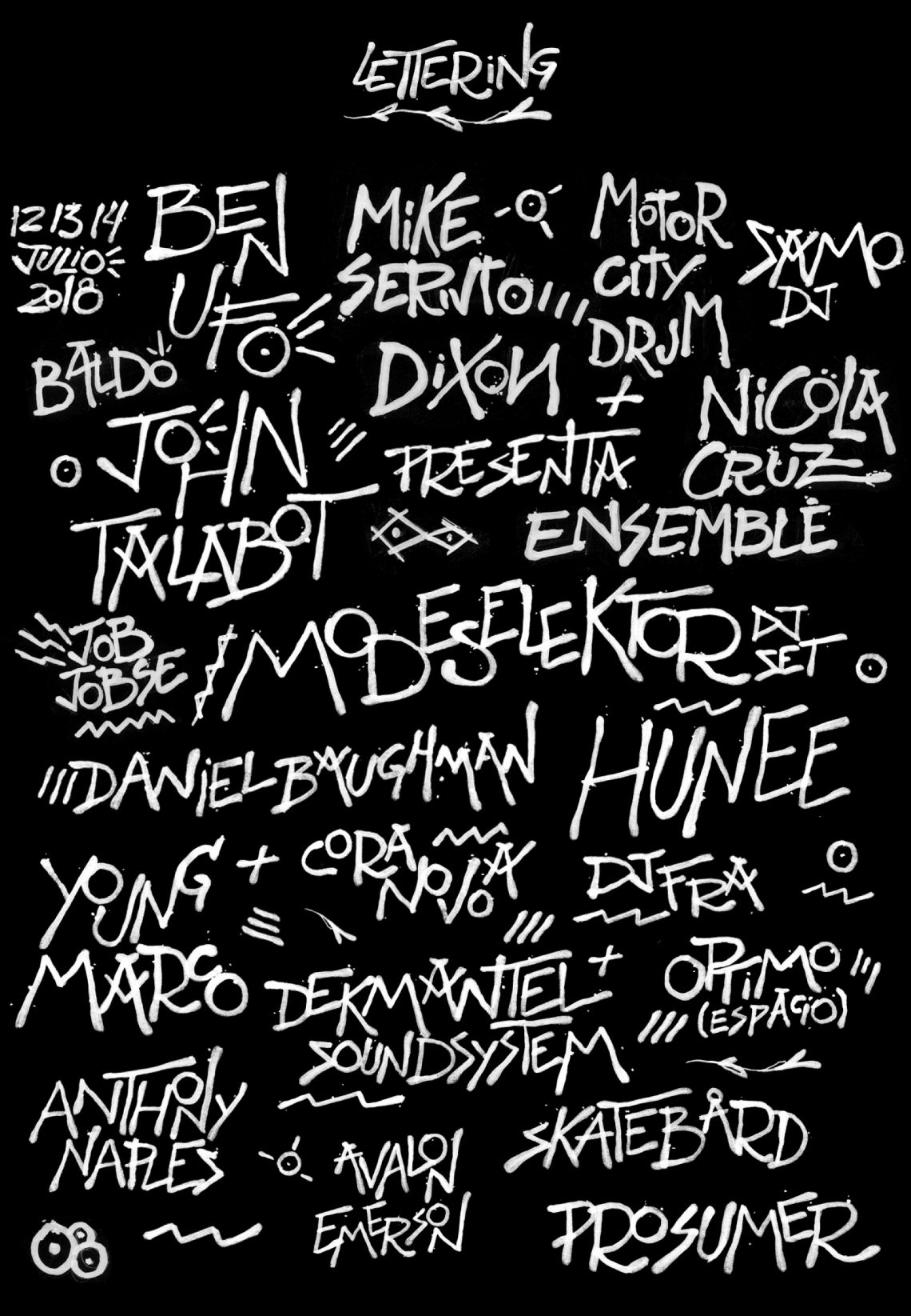 Basoa 2018 - Title sequence, Official poster & Teasers - Binalogue - Lettering, 3D & Motion graphics