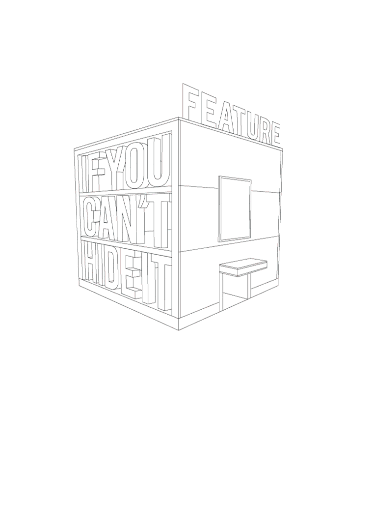 Binaposter 06: If you can't hide it, feature it - Binalogue - Poster design & Illustration