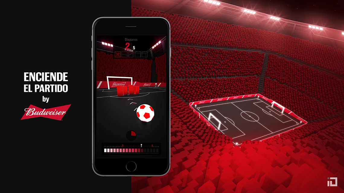 Budweiser - 2018 FIFA World Cup mobile games - Binalogue - WebGL & Web development