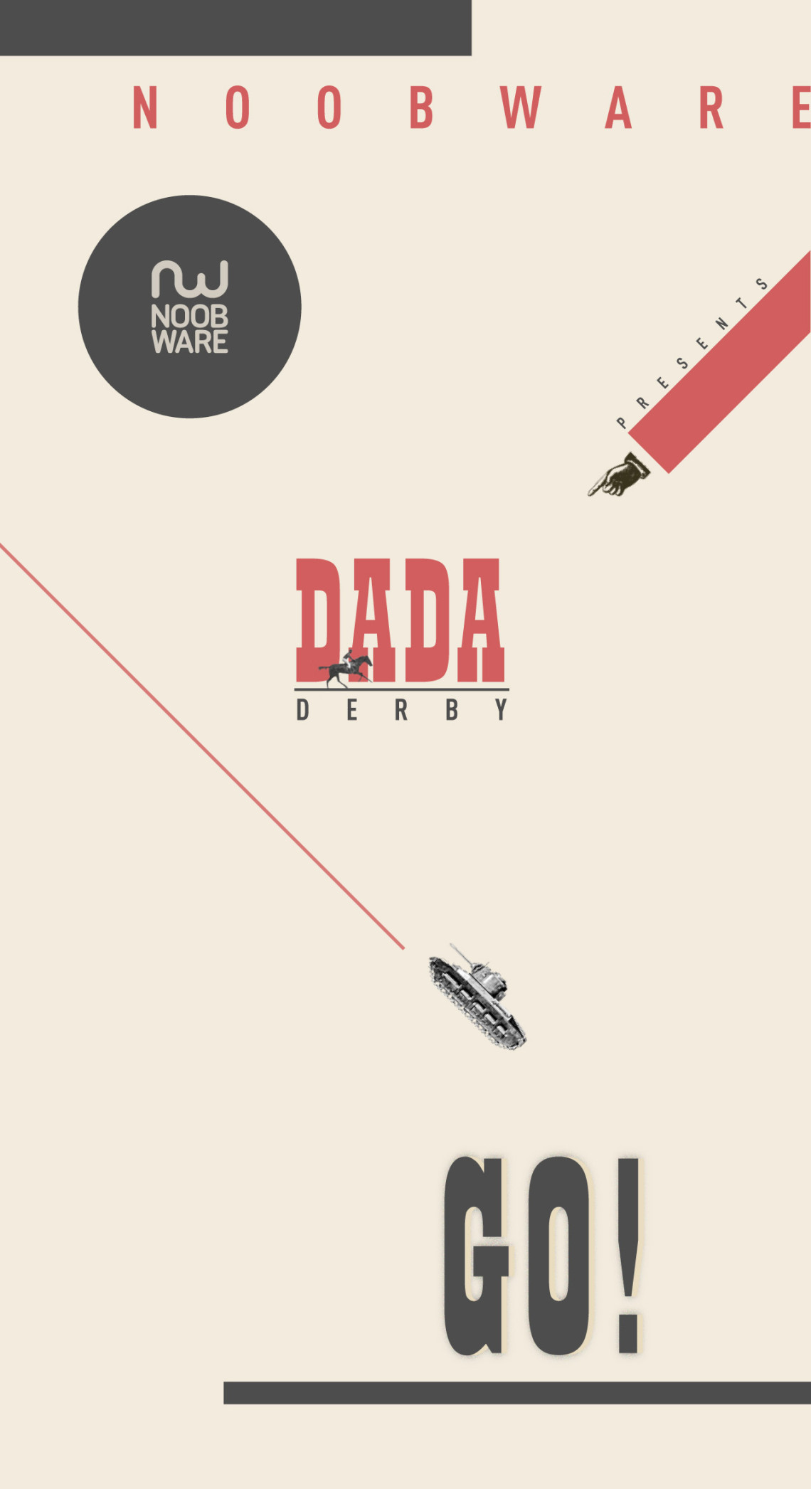 Dada Derby - Binalogue - Video game concept art