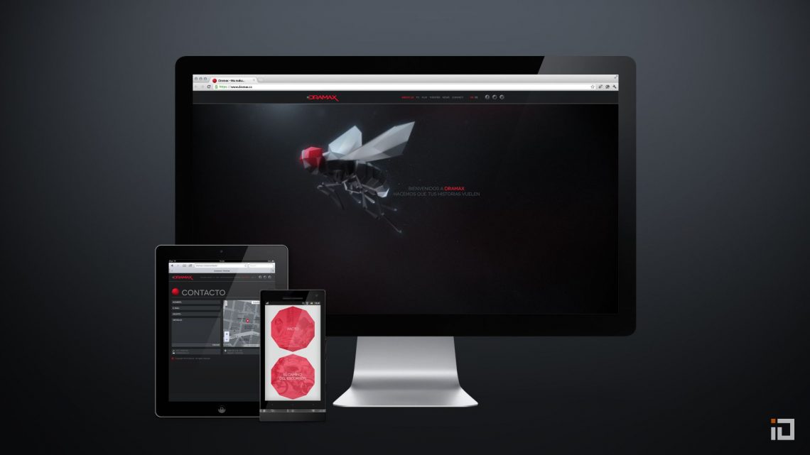 Dramax branding, animated logo and website - Binalogue - Concept, direction, design and web development