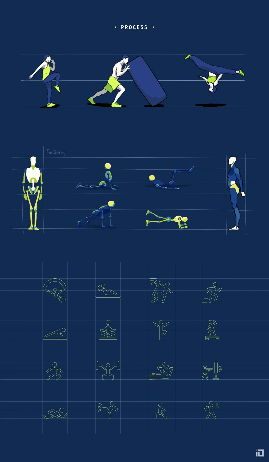 El GYM de #vamos - Branding & Graphics package - Binalogue - Direction & Motion design