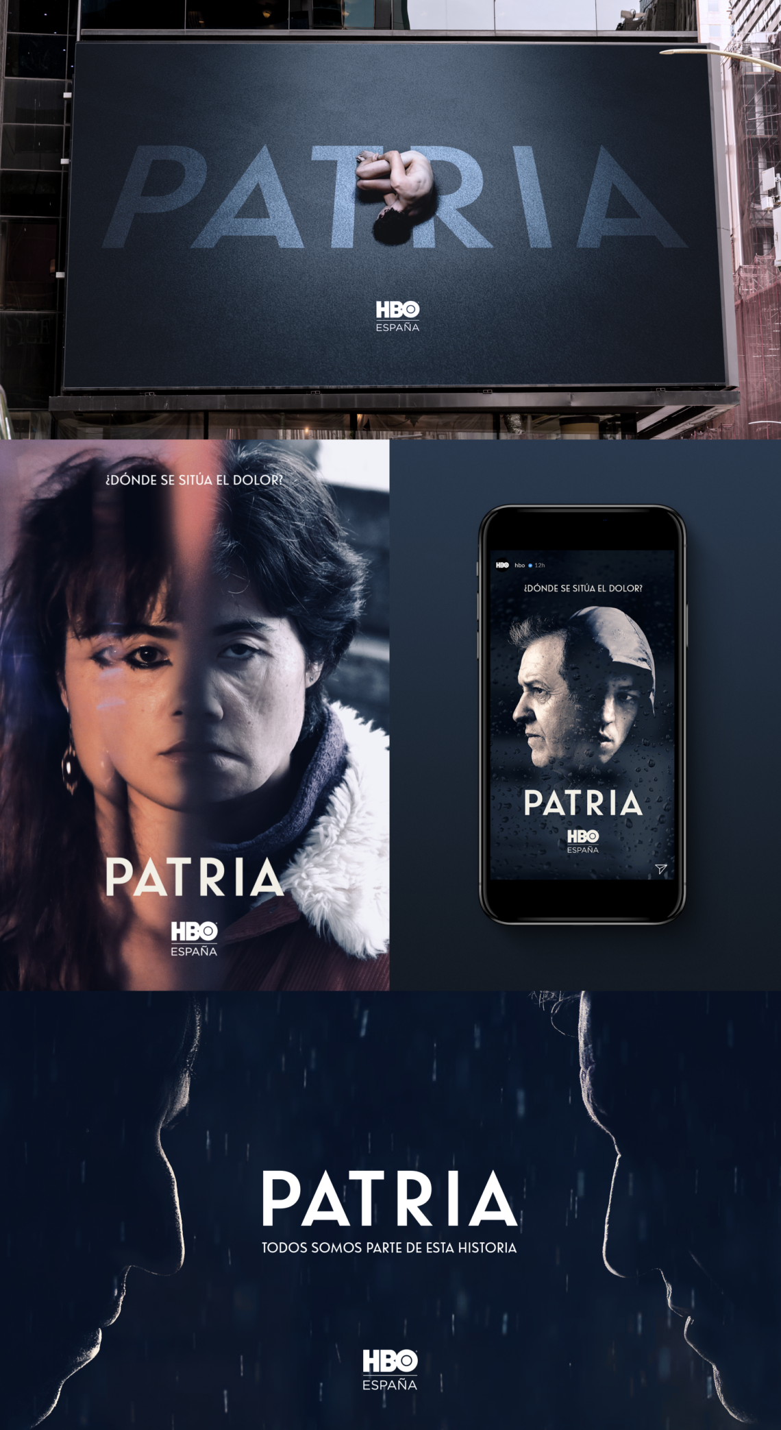 Patria - HBO original series - Promotional assets - Binalogue - Art direction, Design & Illustration