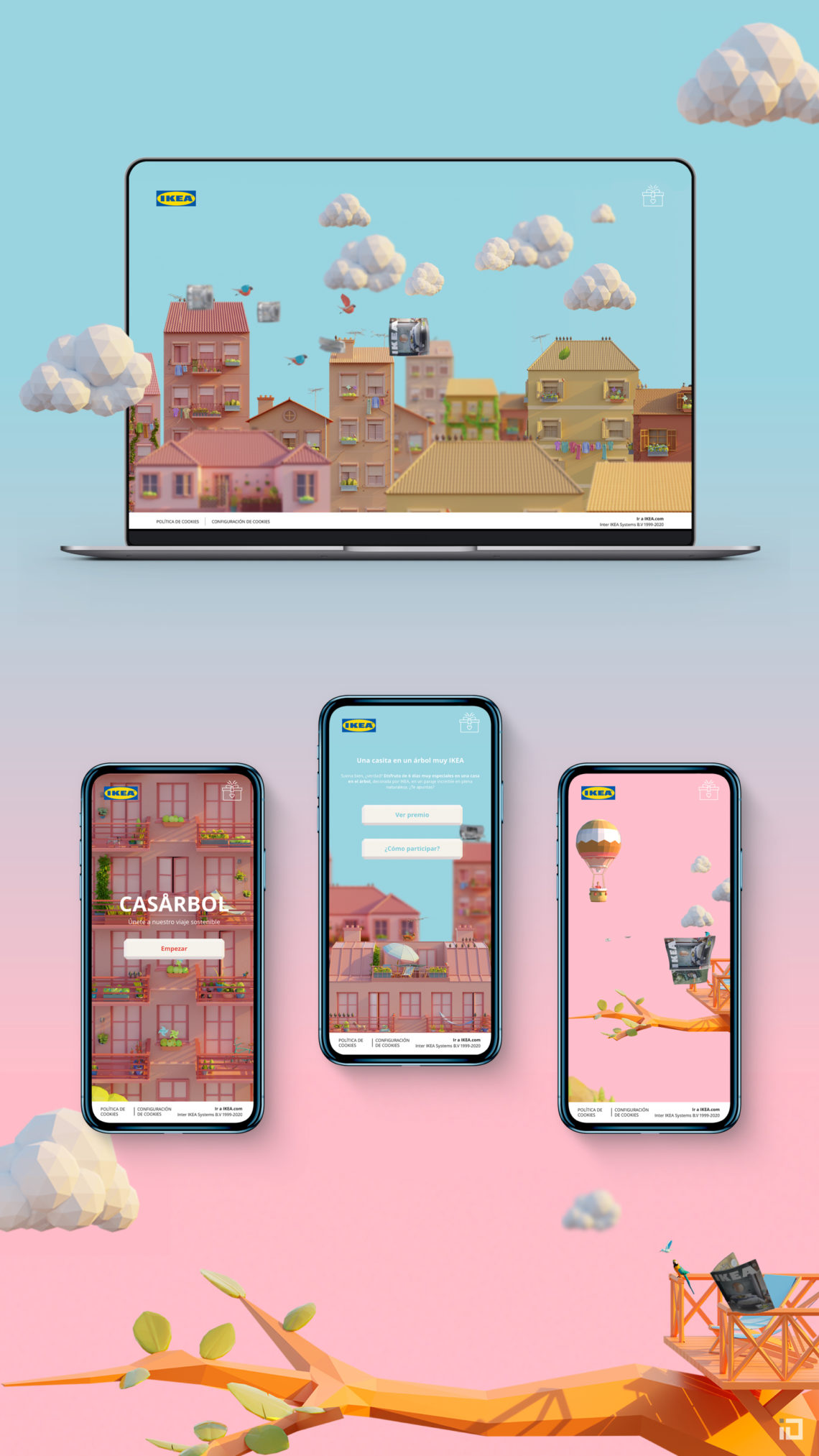 IKEA Casårbol - Digital Campaign - Binalogue - Technical direction, Web development & WebGL