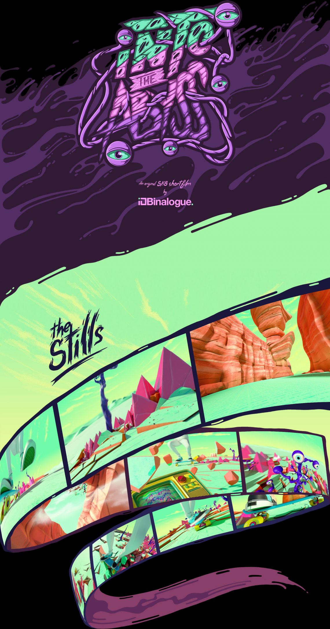 Into the abyss - Binalogue - Direction & Design - 3D & Motion graphics