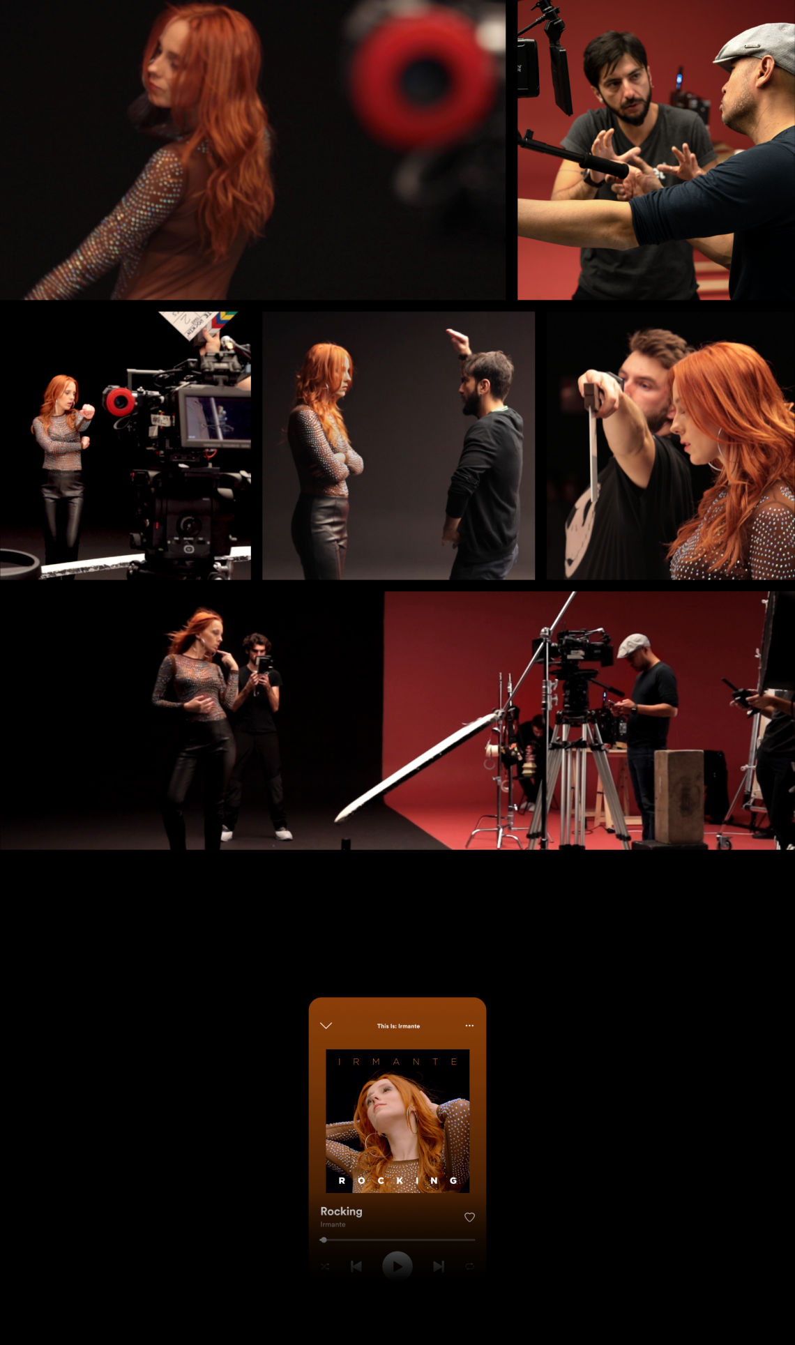 Irmante 'Rocking' Music video - Binalogue - Direction & Live action production services