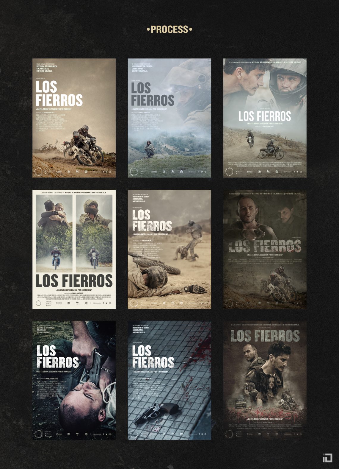 Los Fierros - Movie Poster - Binalogue - Art Direction, Design & Motion Graphics