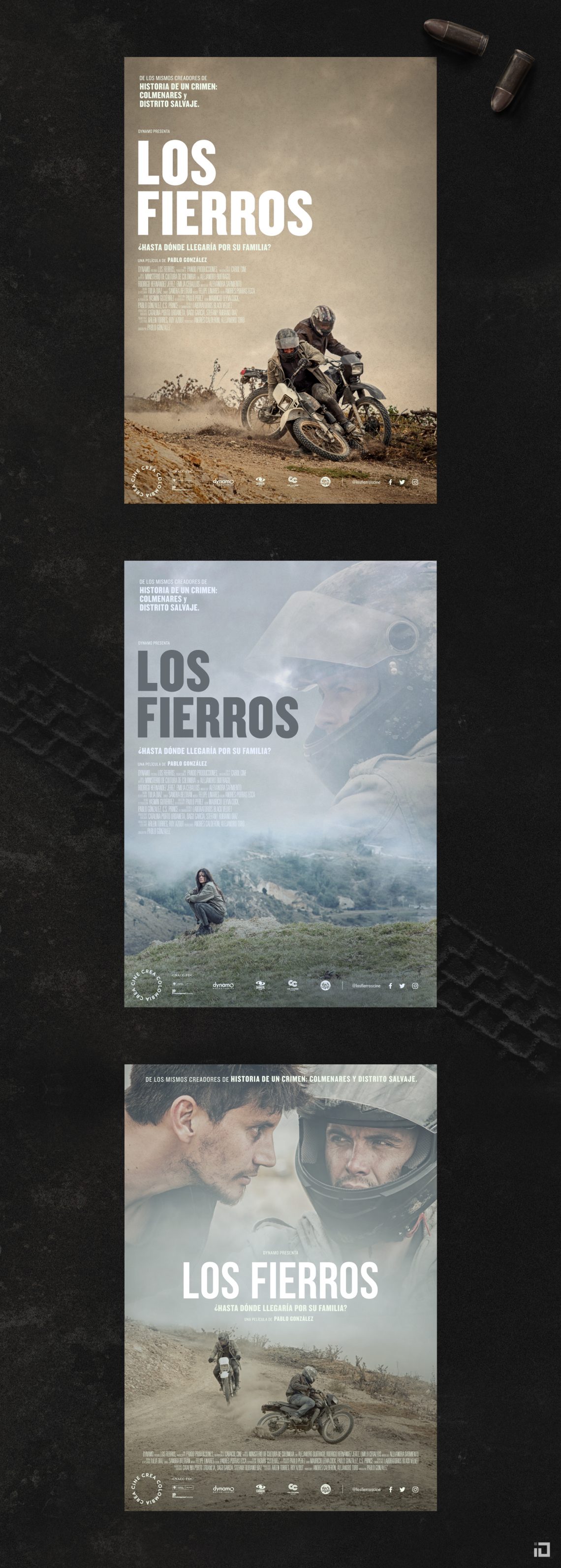 Los Fierros - Movie Poster - Binalogue - Art Direction, Design & Motion Graphics