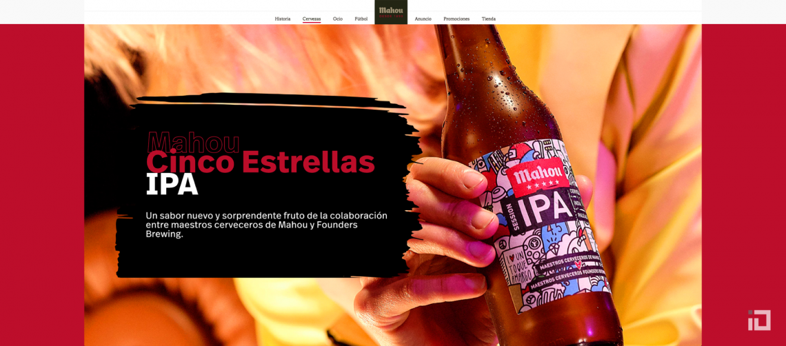 Mahou - Familia Cinco Estrellas - Binalogue - Web development & Technical direction