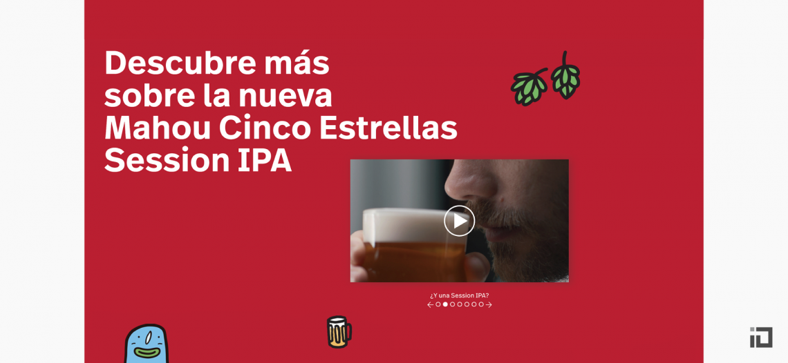 Mahou - Familia Cinco Estrellas - Binalogue - Web development & Technical direction