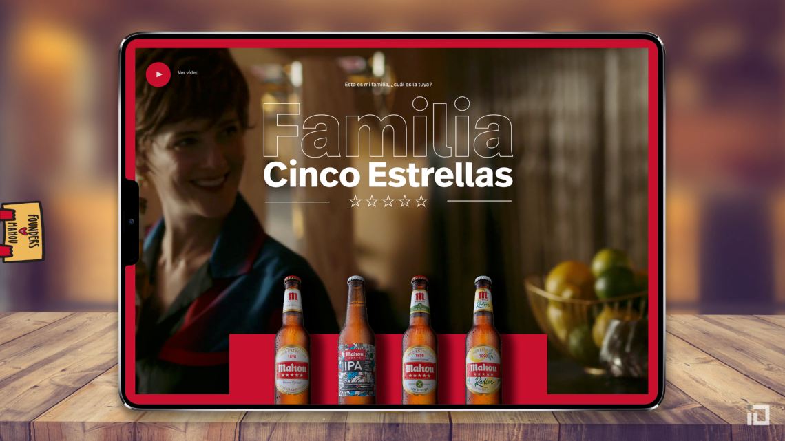 Mahou - Familia Cinco Estrellas - Binalogue - Web development & Technical direction
