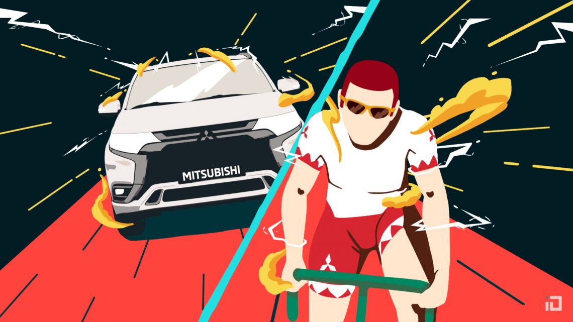 Mitsubishi - Legend of the PHEV - Promo - Binalogue - Direction & Design - Illustration, Character development and Cel animation