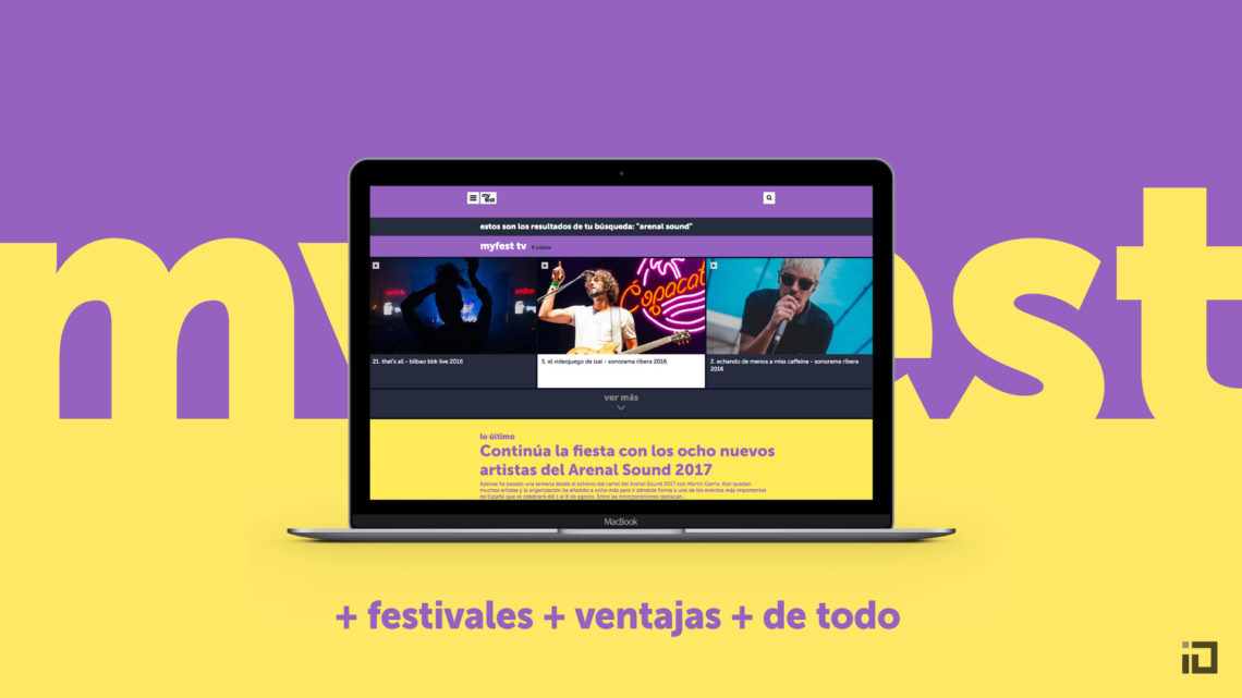 myfest - Binalogue - Concept, direction, design, motion graphics and web development