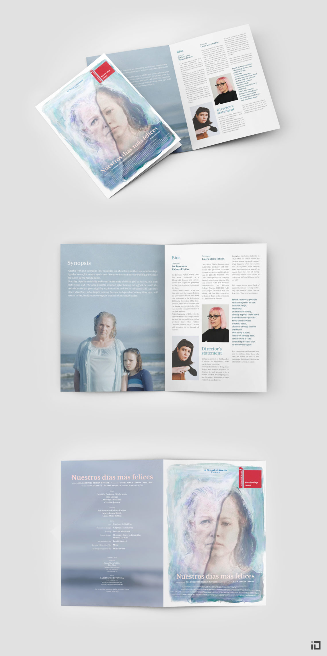 Nuestros días más felices - Official Movie Poster - Binalogue - Art direction & Graphic design