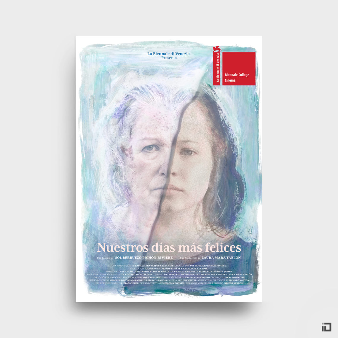 Nuestros días más felices - Official Movie Poster - Binalogue - Art direction & Graphic design