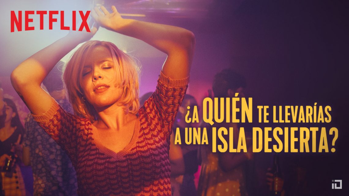 ¿A quién te llevarías a una isla desierta? - Netflix platform art - Binalogue - Art direction, Design & Illustration