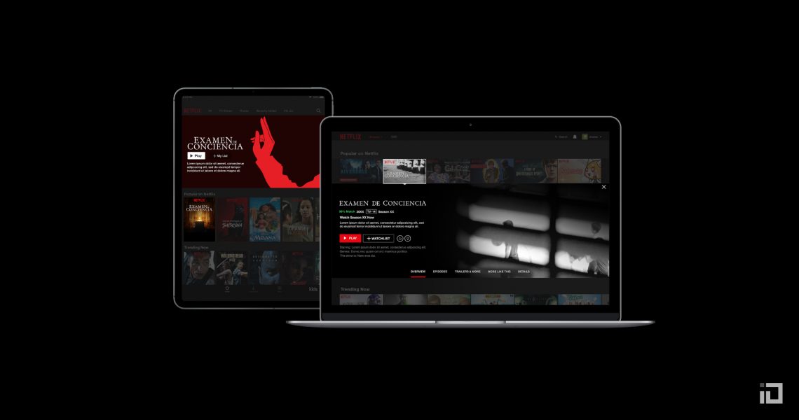 Examen de Conciencia - Netflix platform art - Binalogue - Art direction, Design & Illustration