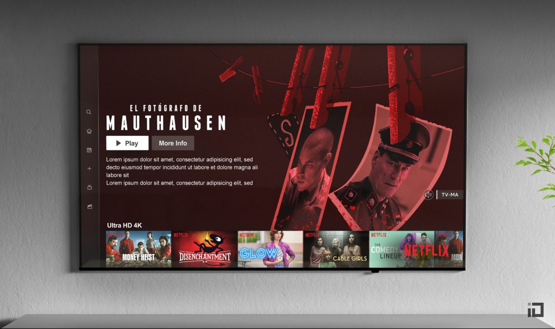 El Fotógrafo de Mathausen - Netflix platform art - Binalogue - Art direction, Design & Illustration