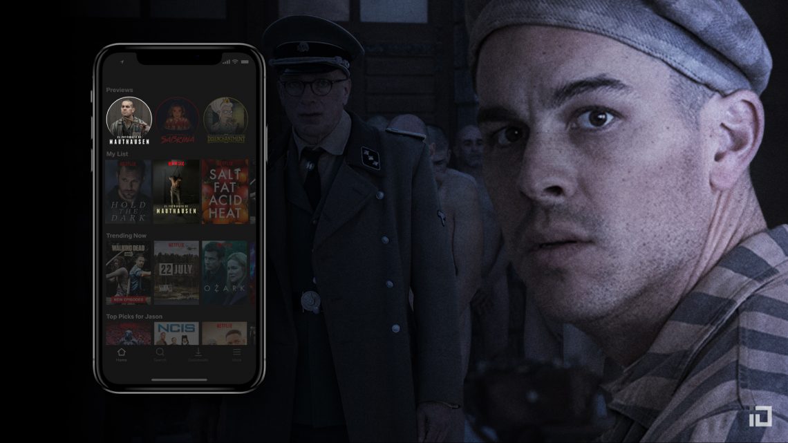 El Fotógrafo de Mathausen - Netflix platform art - Binalogue - Art direction, Design & Illustration