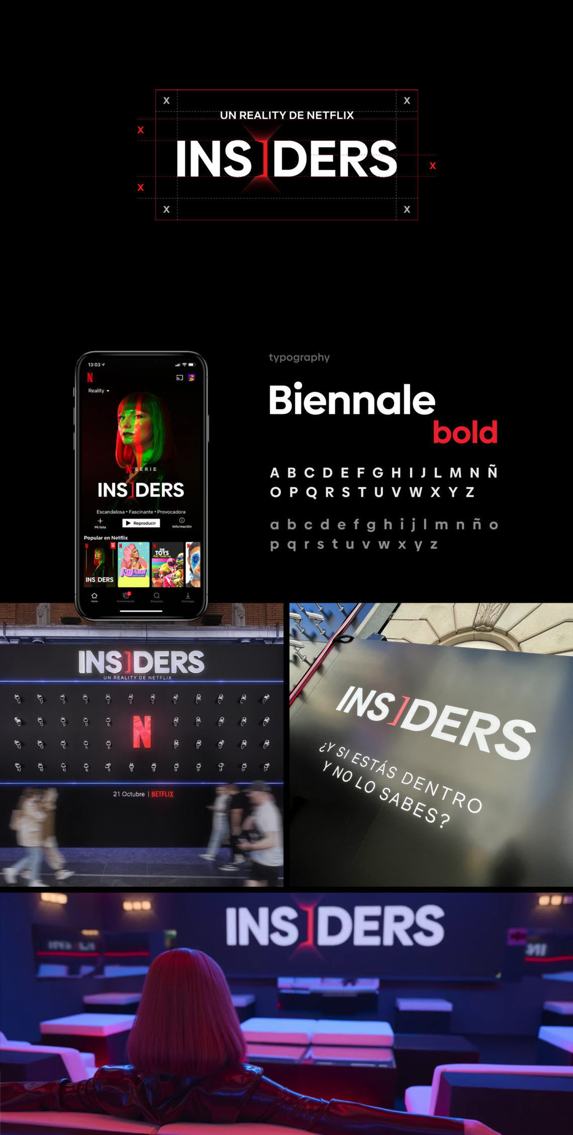 Insiders - Title treatment & Resolve - Binalogue - Art direction, Design & Motion graphics