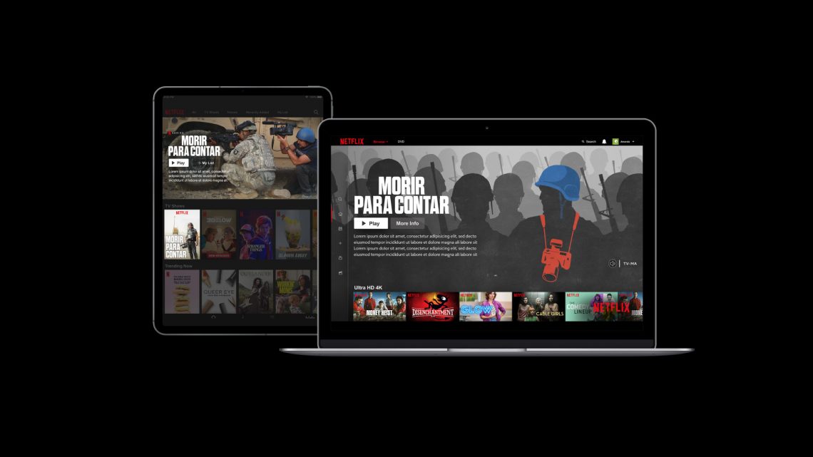 Morir para contar - Netflix platform art - Binalogue - Art direction, Design & Illustration