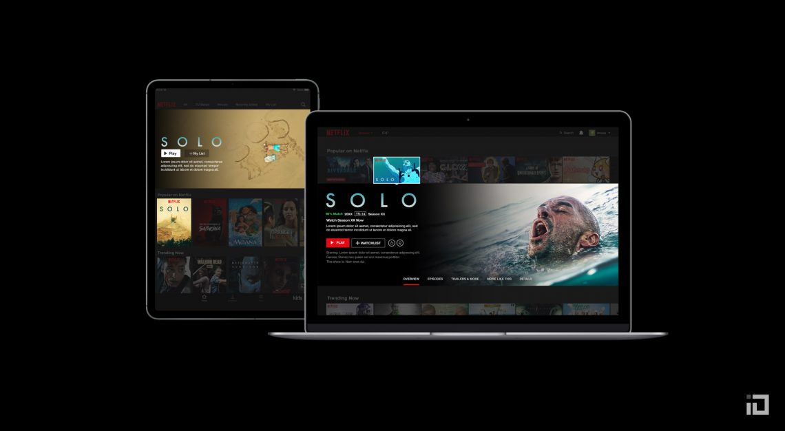 Solo - Netflix platform art - Binalogue - Art direction, Design & Illustration