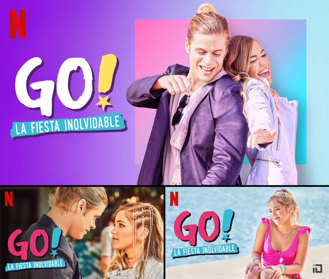 Go! La Fiesta Inolvidable - Netflix platform art - Binalogue - Art direction, Design & Illustration