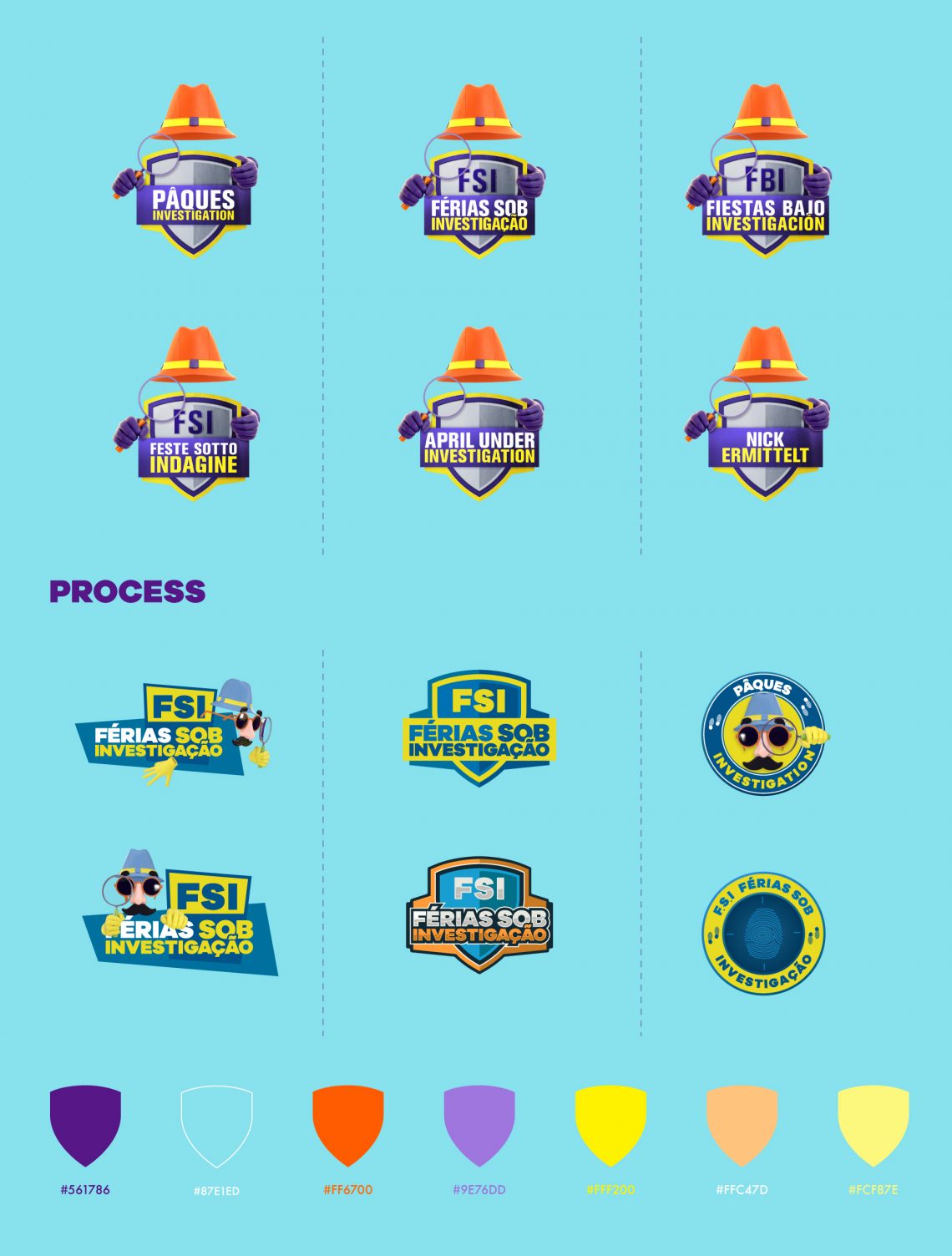 Nickelodeon - Holidays Under Investigation - Graphics package - Binalogue - Direction & Design - Motion