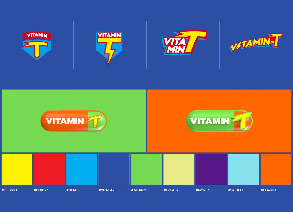 Nickelodeon - Vitamin T - Branding and graphics package - Binalogue - Direction & Design - Motion