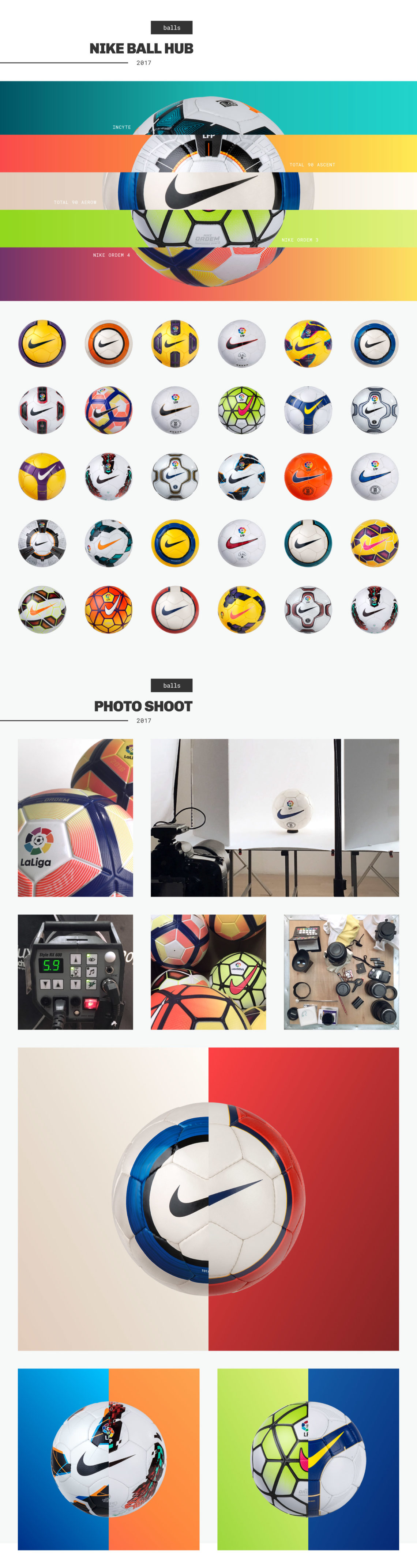 Nike - LaLiga Football Hub - Binalogue - Direction & Design - UX, Web design & web development