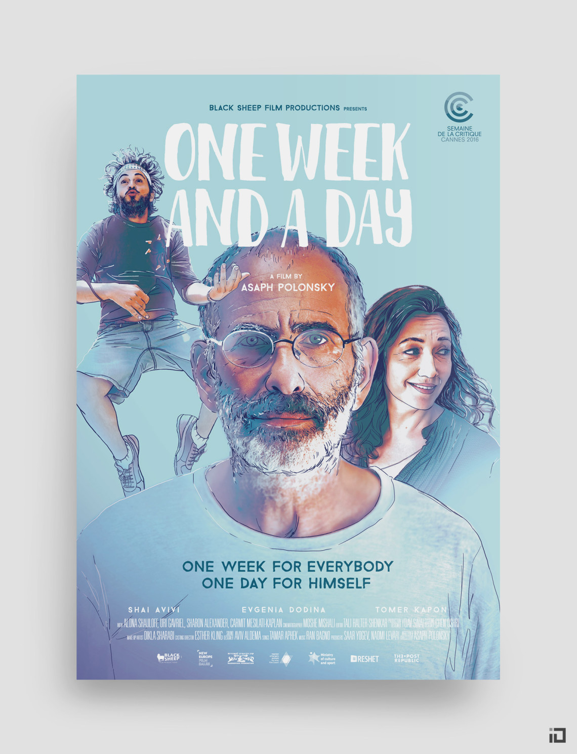 One Week and a Day - FIlm Poster - Binalogue - Direction & Design