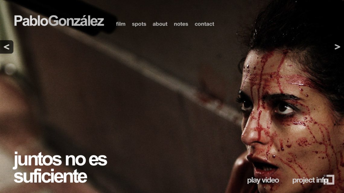 Pablo González Website - Binalogue - Award winning websites