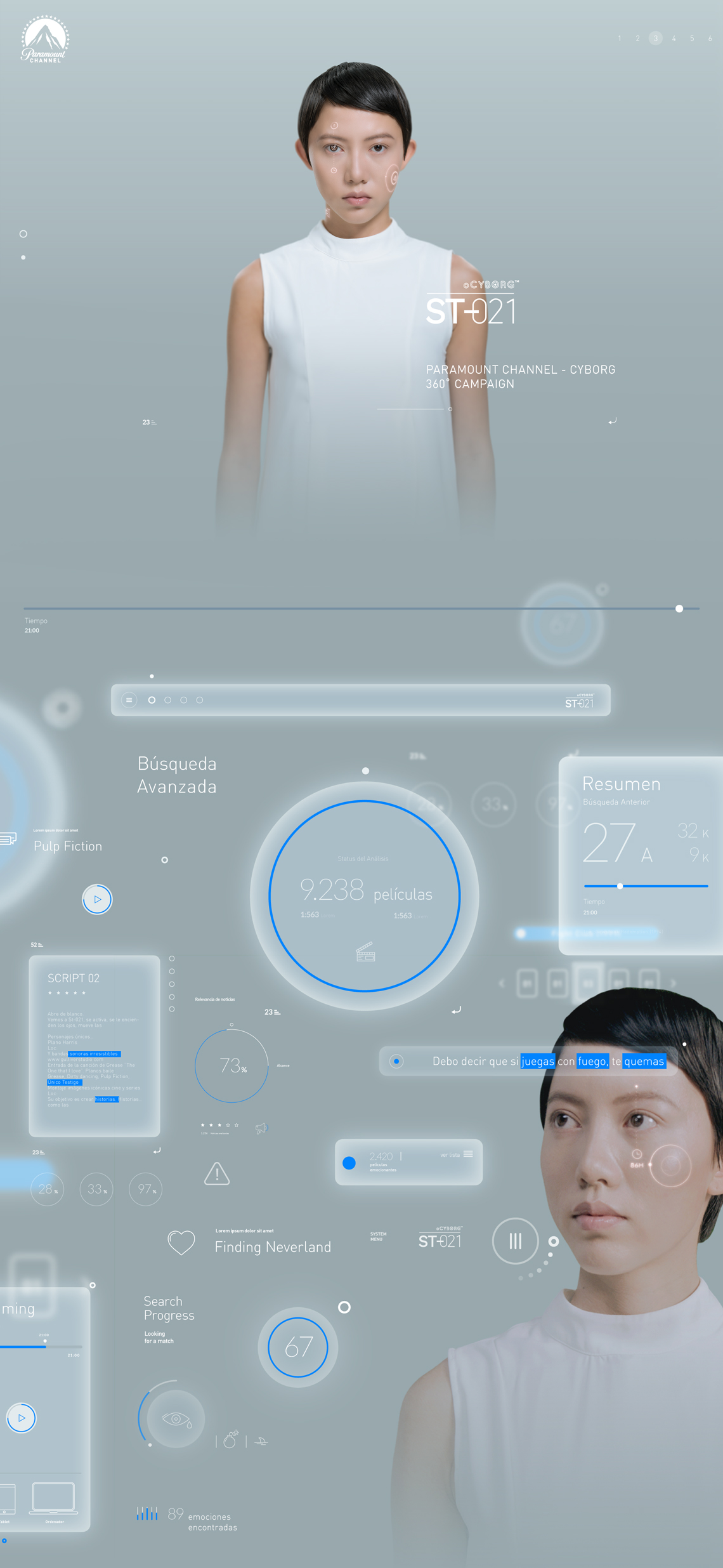 Cyborg ST021 - 360° Broadcast campaign - Binalogue - Live action, Direction & Design