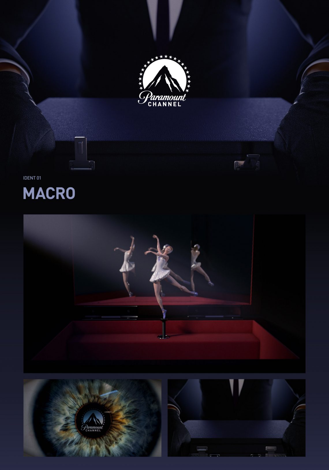 Paramount channel - Idents - Binalogue - Direction & Design - Motion, Interactive & Graphic