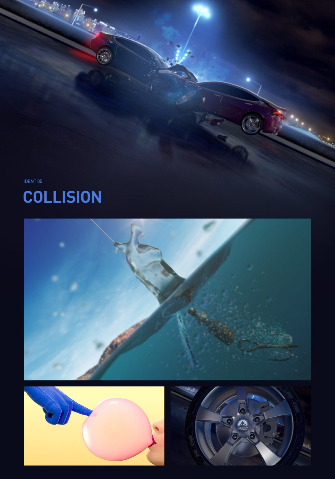 Paramount channel - Idents - Binalogue - Direction & Design - Motion, Interactive & Graphic