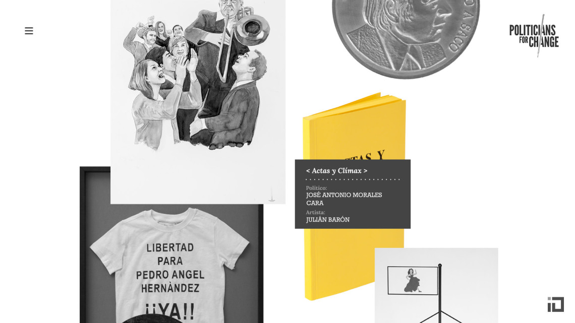 Politicians for change branding, felony illustrations & website - Binalogue - Direction, design, illustration & development