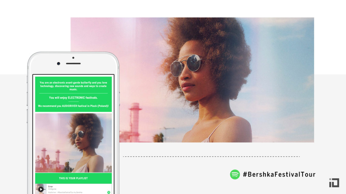 Bershka Festival Tour & Spotify - Binalogue - Web development