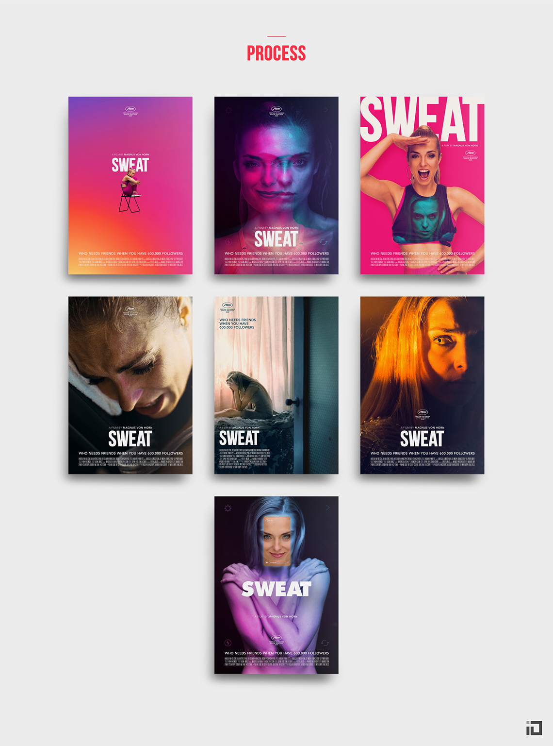 SWEAT - Official Movie Poster - Binalogue - Art direction & Design - Motion, Interactive & Graphic