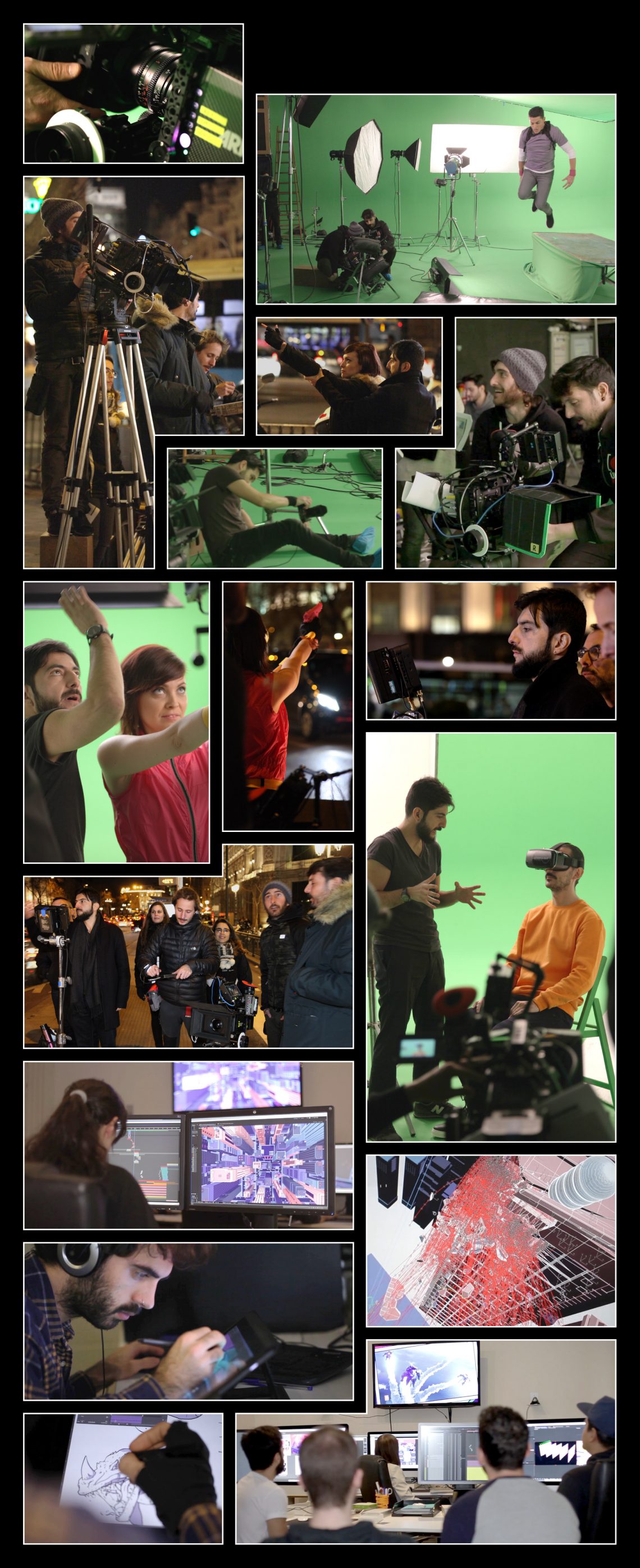 15 Muestra SYFY - On & off-air campaign - Binalogue - Live action, Direction & Design