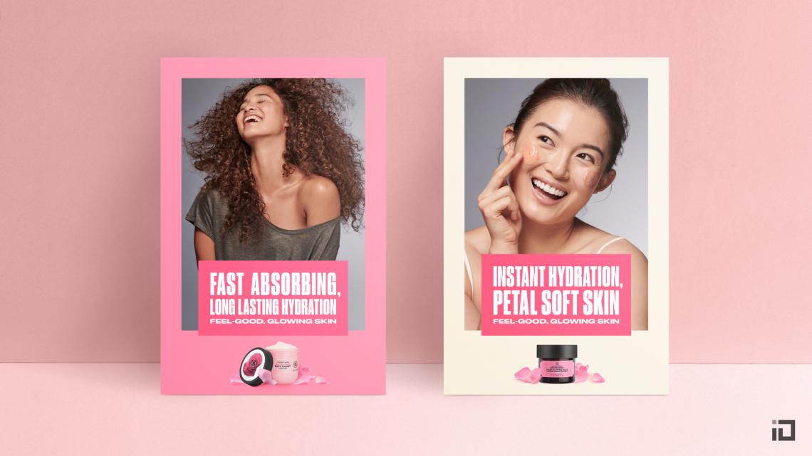 The Body Shop - British Rose - 2020 APAC Retail & Digital Campaign - Binalogue - Creative direction, Art direction & Design