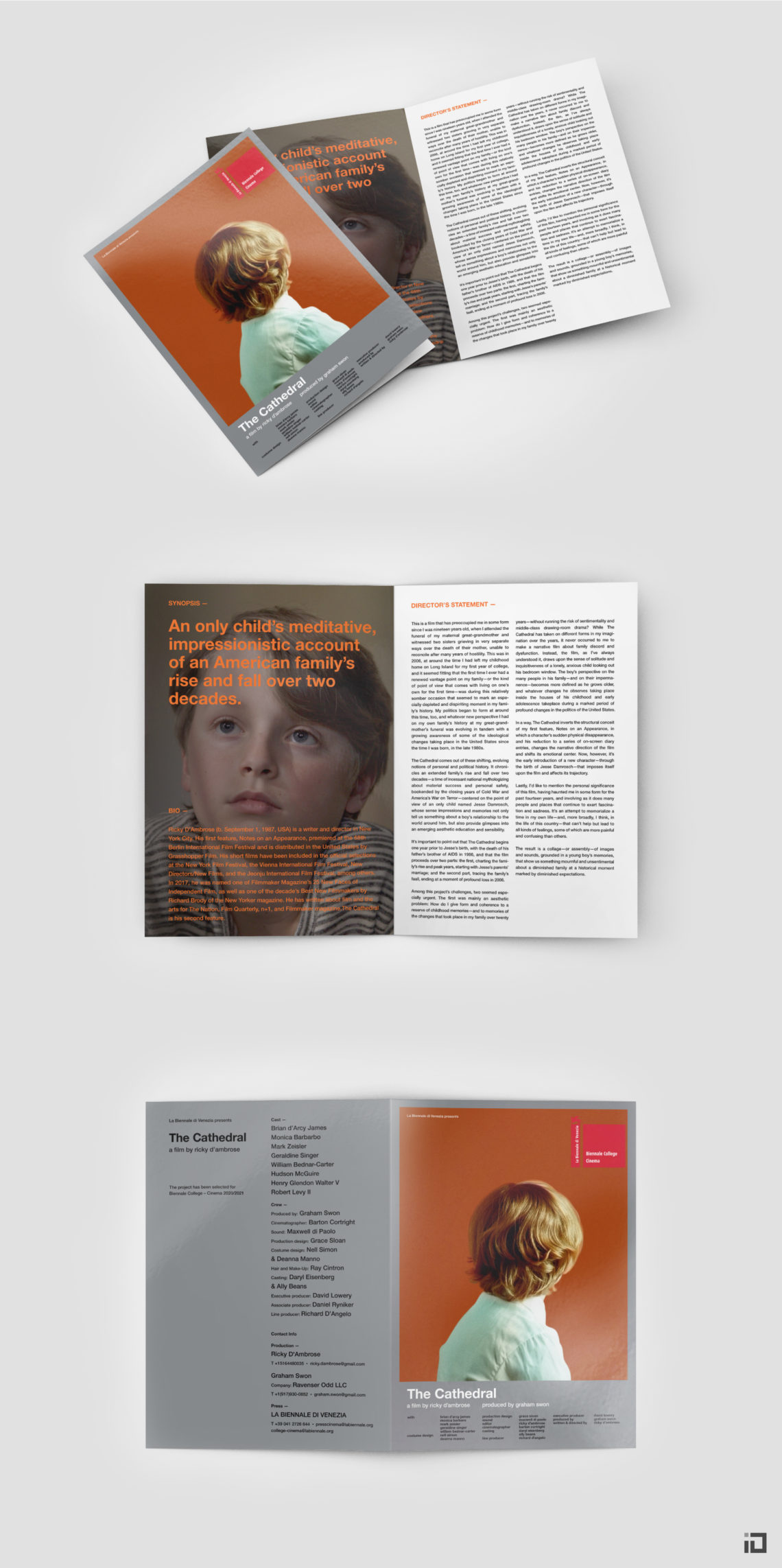 The Cathedral - Official Movie Poster - Binalogue - Art direction & Graphic design