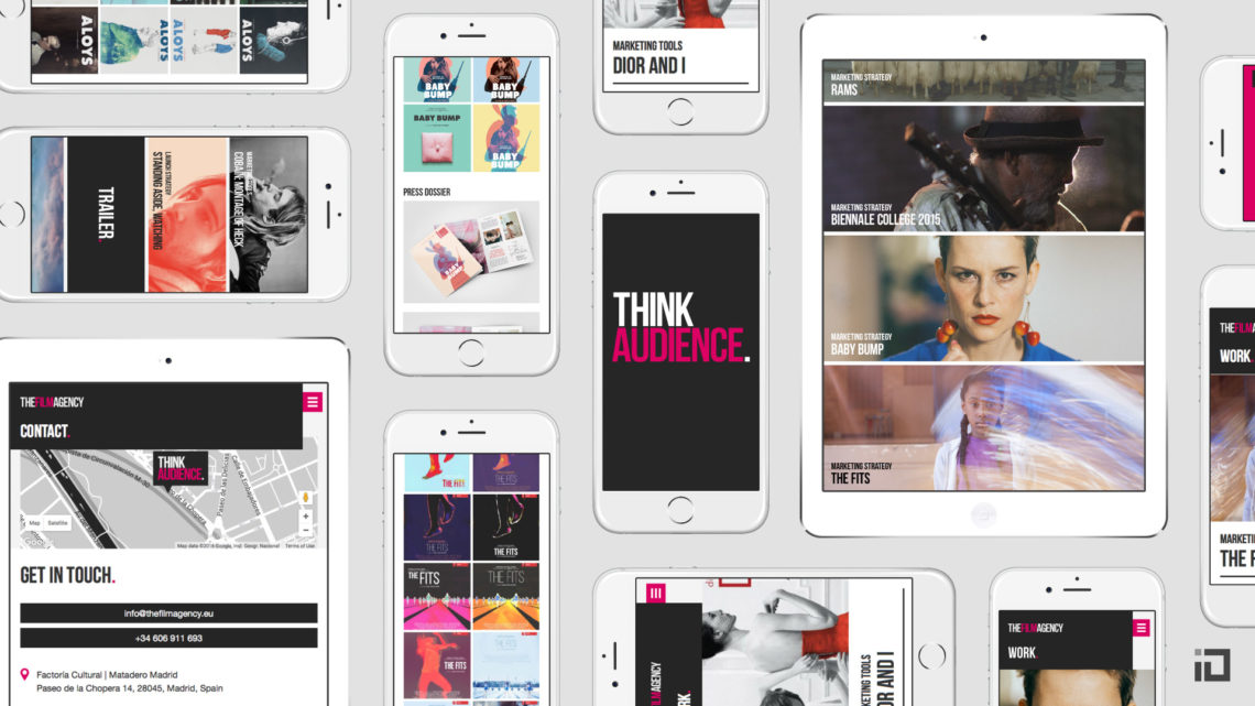 The Film Agency Website & branding - Binalogue - Web design & development