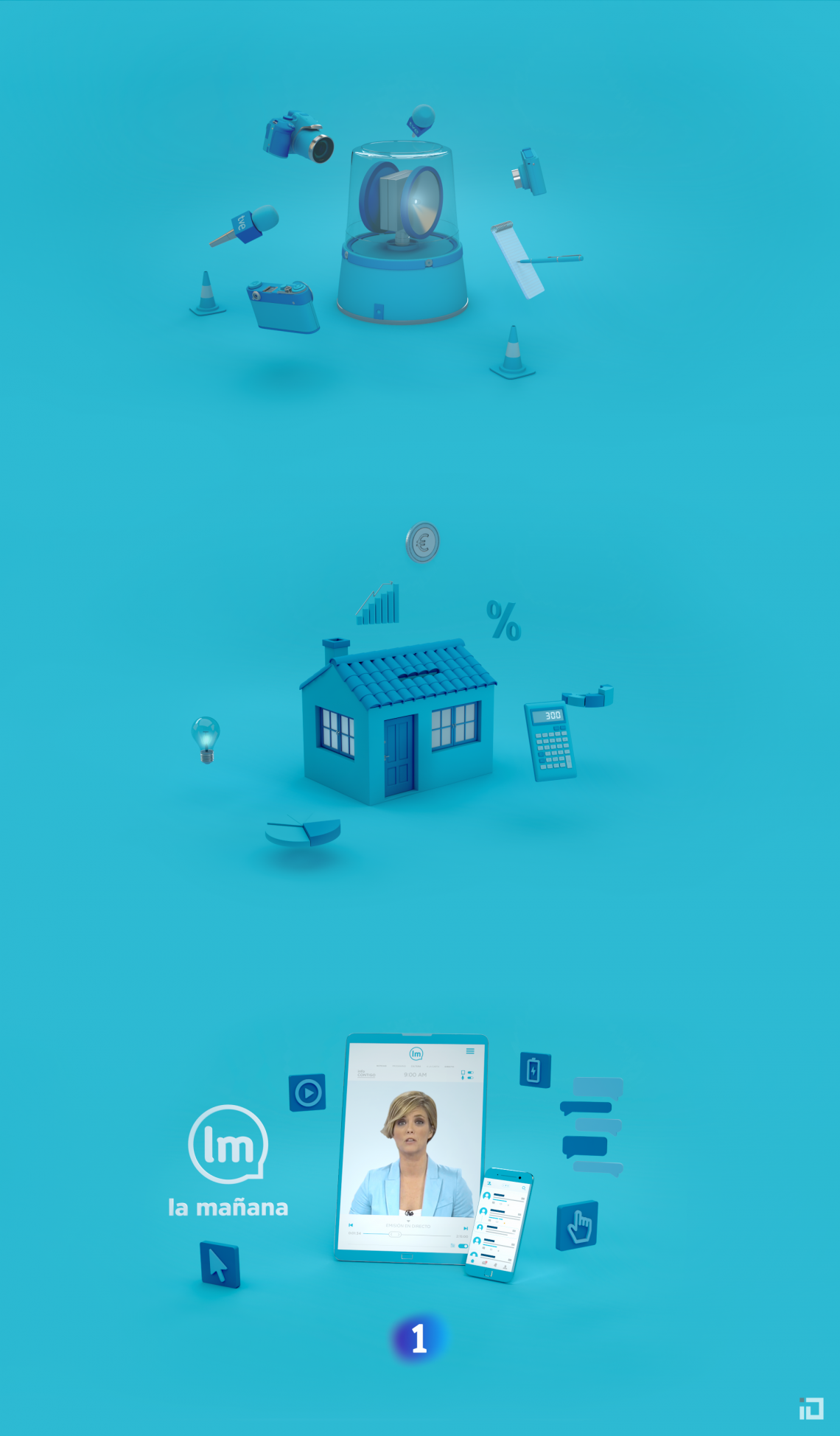 TVE - La mañana - Idents - Binalogue - Direction & Design - Motion, Interactive & Graphic