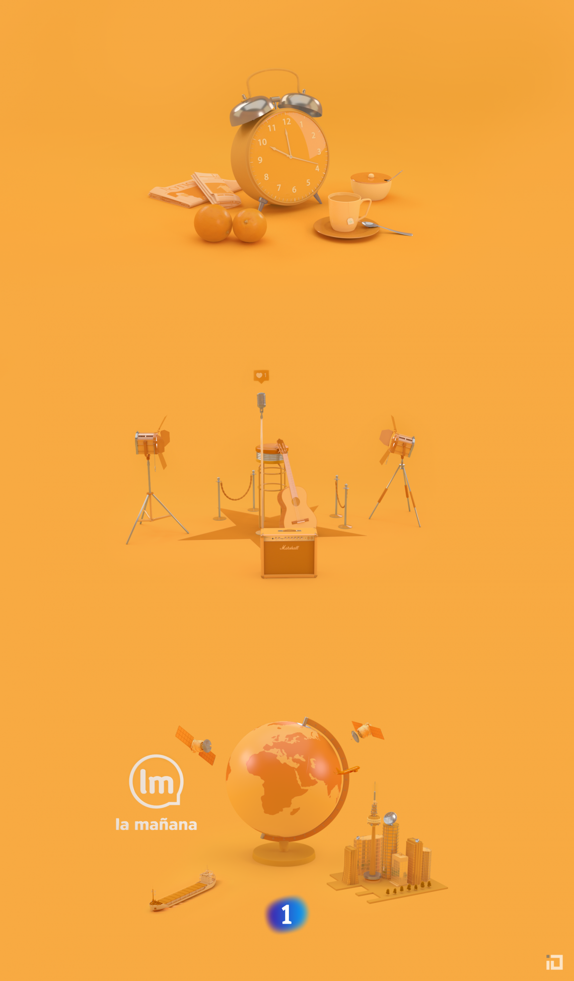 TVE - La mañana - Idents - Binalogue - Direction & Design - Motion, Interactive & Graphic