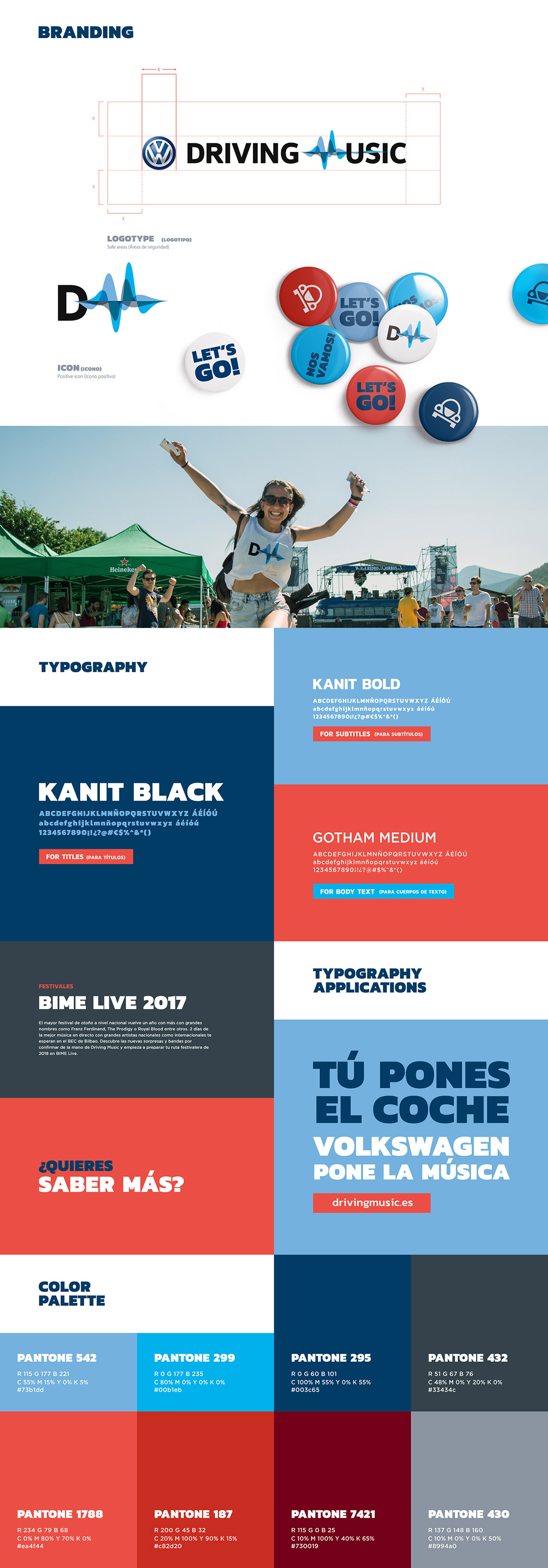 Volkswagen Driving Music - Carsharing platform - Binalogue - UX, Wed design & Web development